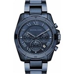 Ficha técnica e caractérísticas do produto Relógio Michael Kors MK6361 Brecken Chronograph Blue 43mm