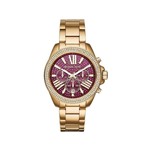 Ficha técnica e caractérísticas do produto Relógio Michael Kors Mk6290 DOURADO COM FUNDO ROSA