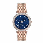 Ficha técnica e caractérísticas do produto Relógio Michael Kors MK3728 Feminino Darci Rose Slim 39m