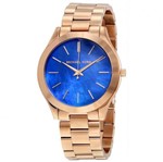 Ficha técnica e caractérísticas do produto Relógio Michael Kors Original Mk3494 Slim Feminino Rosa e Azul