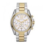 Ficha técnica e caractérísticas do produto Relógio Michael Kors Original Mk5627 Bradshaw Feminino Prata e Dourado