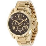 Ficha técnica e caractérísticas do produto Relógio Michael Kors Unissex MK5502 Dourado Gold Brown 43mm