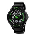 Ficha técnica e caractérísticas do produto Relógio Militar Esportivo Skmei 0931 K39 Prova D'agua Anti Shock Verde