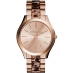 Ficha técnica e caractérísticas do produto Relogio Mk4301 Slim Rose com PVD Tartaruga - Mk6208 - Michael Kors