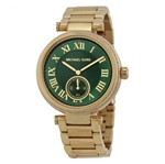 Ficha técnica e caractérísticas do produto Relogio Mk6065 Dourado Verde - Mk6165 - Michael Kors