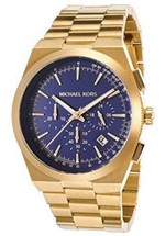 Ficha técnica e caractérísticas do produto Relogio Mk8338 Dourado Azul - Mk6152 - Michael Kors