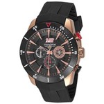 Ficha técnica e caractérísticas do produto Relógio Mondaine Chronograph Masculino 62013GPMBRU1. Caixa de Aço e Pulseira de Borracha, Resistente à Água 100M.