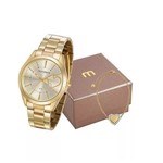 Ficha técnica e caractérísticas do produto Relógio Mondaine Feminino 53690LPMGDE1K1 Dourado