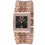 Ficha técnica e caractérísticas do produto Relógio Mondaine Feminino 76305LPMFRM2. Caixa de Metal com Strass e Pulseira de Metal. Resistente à Água.