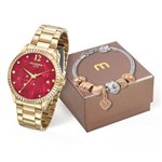 Ficha técnica e caractérísticas do produto Relógio Mondaine Feminino 99128LPMKDE9K2 + Pulseira