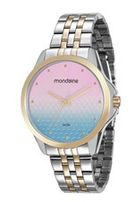 Ficha técnica e caractérísticas do produto Relógio Mondaine Feminino Aço Dourado 99162lpmvbe3