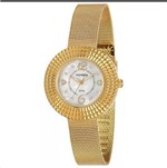 Ficha técnica e caractérísticas do produto Relógio Mondaine Feminino Cx Trabalhada Dourado 99218lpmvde1