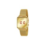 Ficha técnica e caractérísticas do produto Relógio Mondaine Feminino Digital Dourado 32008Mpmvde1