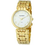 Ficha técnica e caractérísticas do produto Relógio Mondaine Feminino Dourado 94303LPMTDM2 Resistente à Água 30M