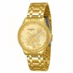 Ficha técnica e caractérísticas do produto Relógio Mondaine Feminino Dourado com Detalhe de Flor - 60463Lpmfde1