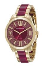 Ficha técnica e caractérísticas do produto Relógio Mondaine Feminino Dourado e Pink 76682lpmvde3