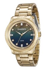 Ficha técnica e caractérísticas do produto Relógio Mondaine Feminino Dourado Fundo Color 78719lpmvda1