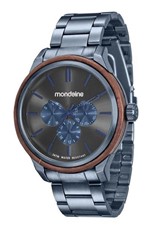 Ficha técnica e caractérísticas do produto Relógio Mondaine Masculino Aço Azul 890077Gpmvee1
