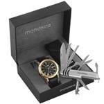 Ficha técnica e caractérísticas do produto Relógio Mondaine Masculino Clássico 83183GPMBDH1K com Canivete