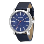 Ficha técnica e caractérísticas do produto Relógio Mondaine Masculino Couro Azul 99083m0mvnh1