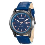 Ficha técnica e caractérísticas do produto Relógio Mondaine Masculino em Couro Azul - 83361Gpmvsh1