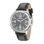 Ficha técnica e caractérísticas do produto Relógio Mondaine Masculino Pulseira Couro Preto 76675g0mvnh1