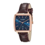 Relógio Feminino Mondaine Pulseira de Couro 53573GPMVR