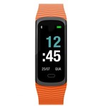 Ficha técnica e caractérísticas do produto Relógio Mormaii Smart Fit GPS Pulseira Esportiva Laranja Unissex MOB3AC/8L