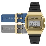 Relogio Mormaii Troca Pulseira Vintage Freestyle Dourado - Mojh02af/8d