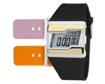 Ficha técnica e caractérísticas do produto Relógio Mormaii Unissex FZW/T8E Dourado Digital Troca Pulseira