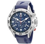Relógio Nautica Mens N14555G Azul Borracha