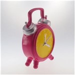 Ficha técnica e caractérísticas do produto Relógio Neon Amarelo/Rosa
