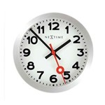 Ficha técnica e caractérísticas do produto Relógio Nextime Number 20 Cm - Branco