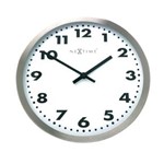 Ficha técnica e caractérísticas do produto Relógio Nextime Railway Arabic 26 Cm - Branco