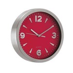 Relógio Nextime Saxo Vermelho 20 Cm - Vermelho