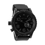 Relogio Nixon Pu 51-30 A058 001 All Black Garantia 2 Anos