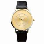 Relógio Nowa Dourado Couro Feminino Nw1410K