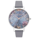 Relógio Olivia Burton Feminino Couro Azul - OB16US09 by Vivara