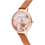 Relógio Olivia Burton Feminino Couro Caramelo - OB16CS30