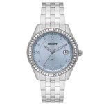 Ficha técnica e caractérísticas do produto Relógio Orient Analógico Feminino Swarovski FBSS1107 A1SX