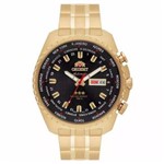 Ficha técnica e caractérísticas do produto Relógio Orient Automático 469gp057 Dourado Ouro Oferta Garantia
