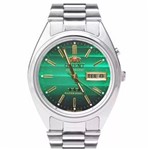 Ficha técnica e caractérísticas do produto Relógio Orient Automático 469wa3 Verde Oferta Garantia