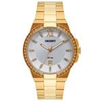 Relógio Orient Feminino Ref: Fgss1140 S3kx Casual Dourado