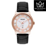 Ficha técnica e caractérísticas do produto Relógio Orient Eternal Feminino FRSC1006 B3PX Rose Gold Preto