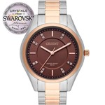 Ficha técnica e caractérísticas do produto Relógio Orient Feminino Bicolor Swarovski FTSS0055M1SR