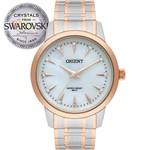 Ficha técnica e caractérísticas do produto Relógio Orient Feminino Bicolor Swarovski FTSS0056B1SR