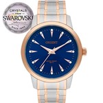 Ficha técnica e caractérísticas do produto Relógio Orient Feminino Bicolor Swarovski FTSS0057D1SR