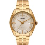 Ficha técnica e caractérísticas do produto Relógio Orient Feminino Dourado FGSS1171C1KX Analógico 5 Atm Cristal Mineral Tamanho Pequeno