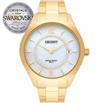 Ficha técnica e caractérísticas do produto Relógio Orient Feminino Dourado Swarovski Elements FGSS1152B2KX