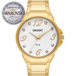 Ficha técnica e caractérísticas do produto Relógio Orient Feminino Dourado Swarovski FGSS0081B2KX